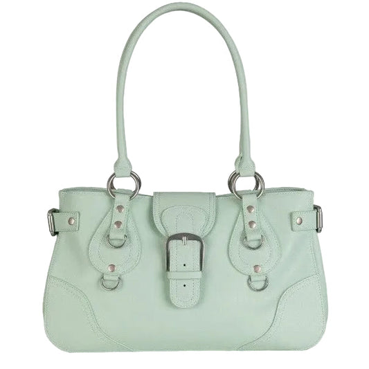 Vintage Buckle Shoulder Bag