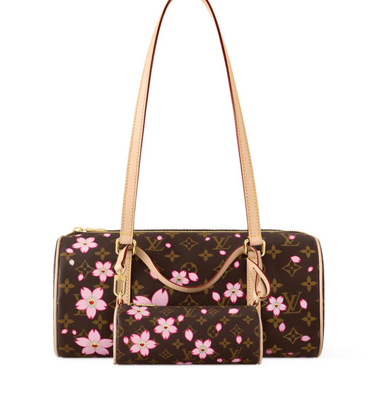 CHERRY BLOSSOM DOUBLE BAG