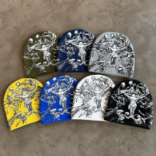 Skeleton Jacquard Beanie