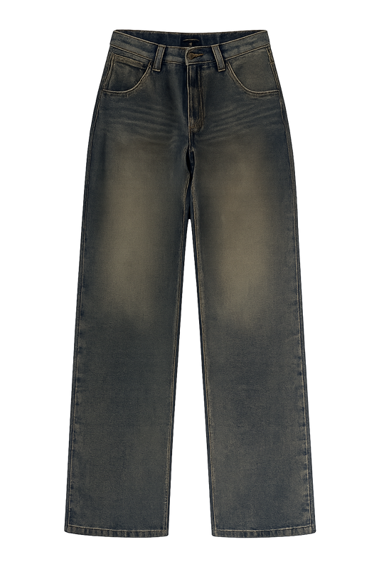 BAGGY DARK WASHED JEANS
