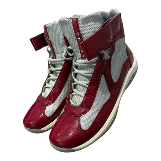 Prada Cups Patent High Tops
