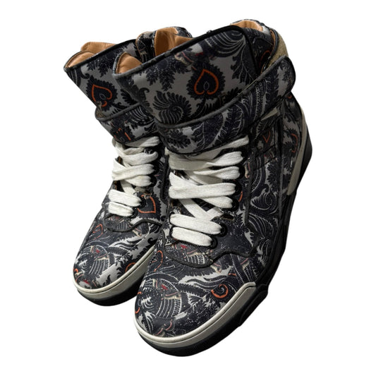 Givenchy Tyson Paisley Moth High Tops