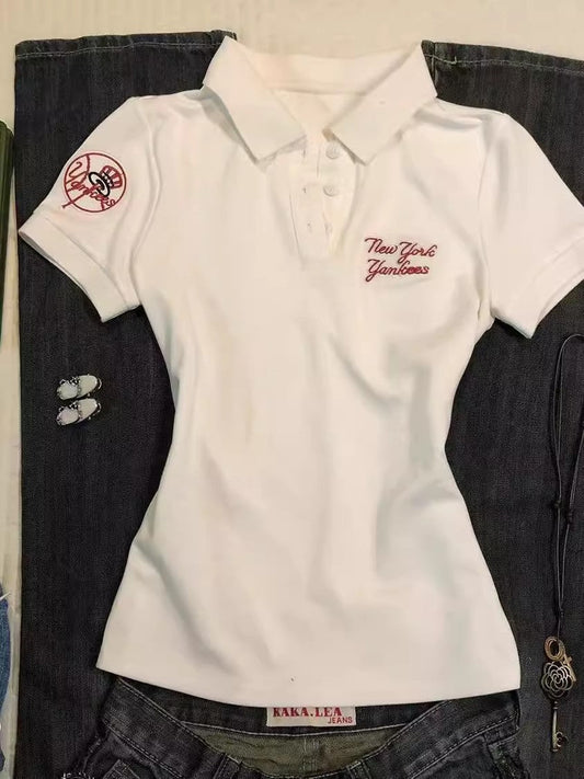 Vintage style polo
