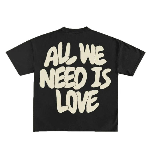 Slogan Print Tee