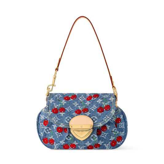 CHERRY DENIM BAG