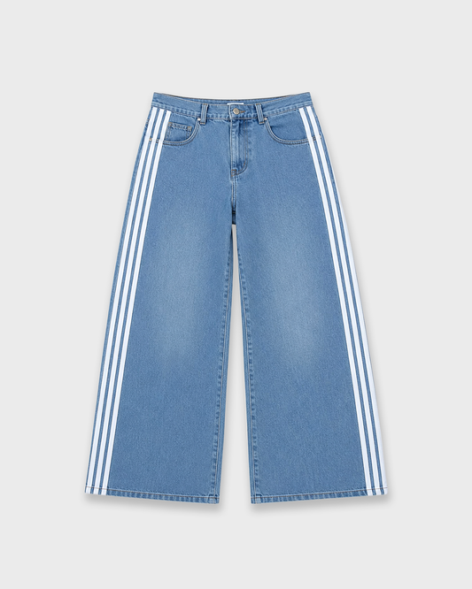 STRIPED DENIM